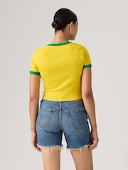 Gelb/Brasilien - Levi's® World Cup Cropped T-Shirt - Bild 3 von 6