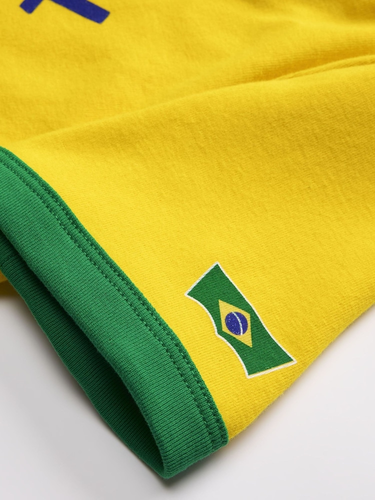 Gelb/Brasilien - Levi's® World Cup Cropped T-Shirt - Bild 6 von 6
