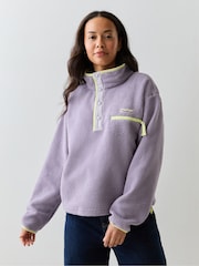 Columbia Purple Helvetia™ II Cropped Half Snap Fleece - Image 1 of 5