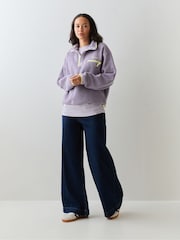 Columbia Purple Helvetia™ II Cropped Half Snap Fleece - Image 2 of 5