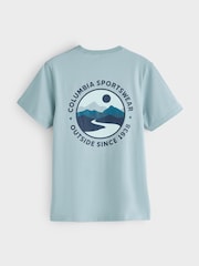 Columbia Bright Blue CSC™ Outdoor Back Graphic T-Shirt - Image 2 of 2