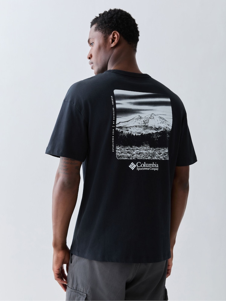 Columbia Black CSC™ Heavyweight Back Graphic T-Shirt - Image 1 of 5