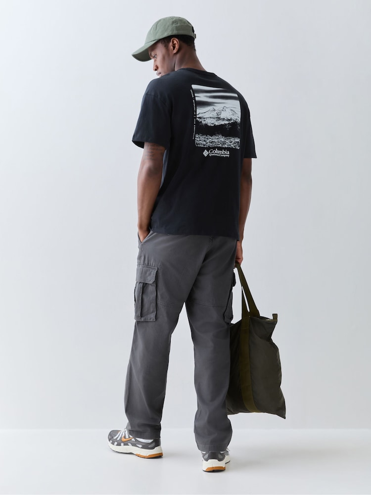 Columbia Black CSC™ Heavyweight Back Graphic T-Shirt - Image 2 of 5