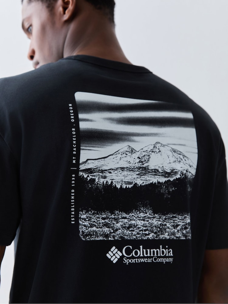 Columbia Black CSC™ Heavyweight Back Graphic T-Shirt - Image 5 of 5