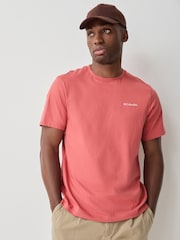 Columbia Rust Red CSC™ Outdoor Back Graphic T-Shirt - Image 2 of 5