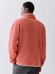 Columbia Bright Red Helvetia II Half Snap Fleece - Image 3 of 4