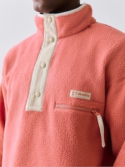 Columbia Bright Red Helvetia II Half Snap Fleece - Image 4 of 4