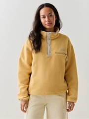 Columbia Yellow Helvetia™ II Cropped Half Snap Fleece - Image 1 of 5
