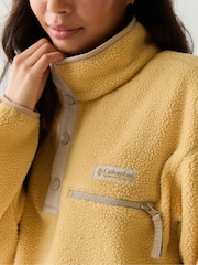 Columbia Yellow Helvetia™ II Cropped Half Snap Fleece - Image 4 of 5