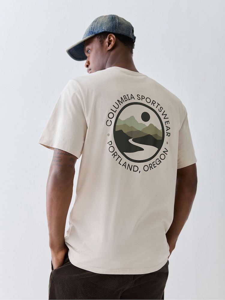 Columbia Bright Red CSC™ Outdoor Back Graphic T-Shirt - Image 1 of 4