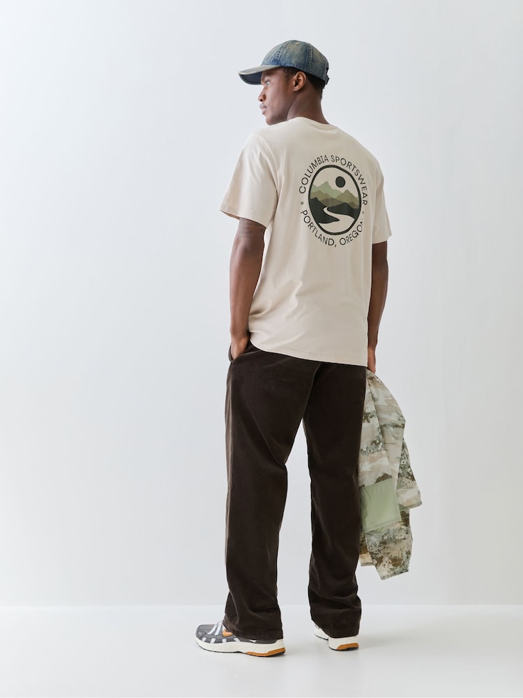 Columbia Bright Red CSC™ Outdoor Back Graphic T-Shirt - Image 2 of 4