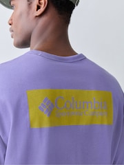 Columbia Ombre Blue CSC™ Heavyweight Iconic T-Shirt - Image 5 of 5