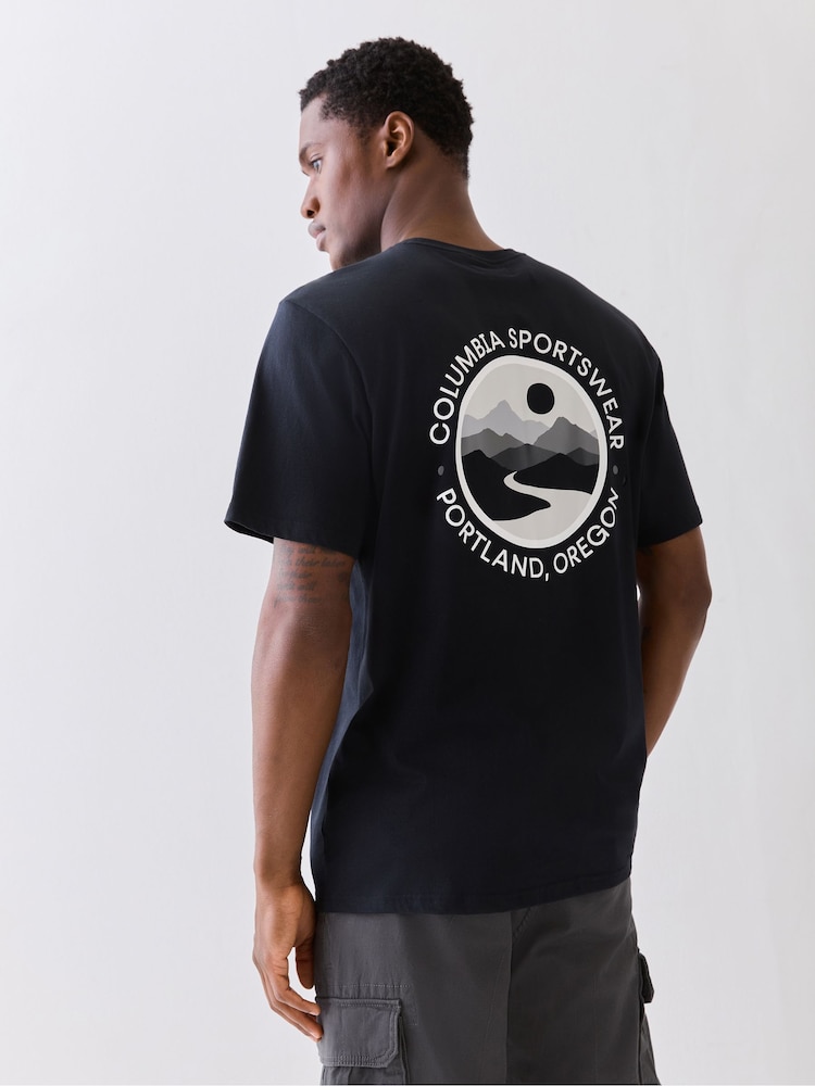 Columbia Black CSC™ Outdoor Back Graphic T-Shirt - Image 1 of 5