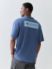 Columbia Chambray Blue CSC™ Heavyweight Iconic T-Shirt - Image 1 of 4