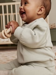 Sage Green Baby Sweater and Joggers Set (0mths-2yrs) - Image 2 of 20