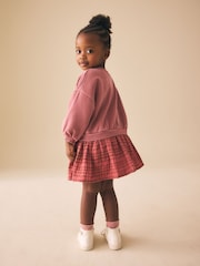 Pink Layered Sweat Dress (3mths-7yrs) - Image 3 of 4