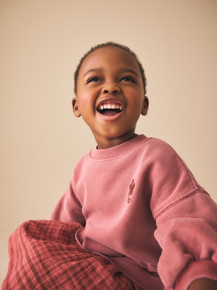Pink Layered Sweat Dress (3mths-7yrs) - Image 4 of 4