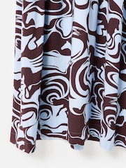 Oliver Bonas Horse Print V-Neck Midi Dress - Imagen 7 de 7