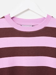 Oliver Bonas Washed Striped Sweatshirt - Bild 3 von 6