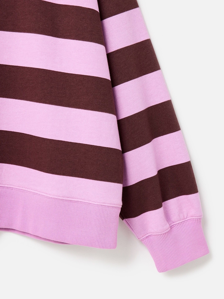 Oliver Bonas Washed Striped Sweatshirt - Bild 6 von 6