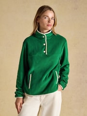 Joules Green Funnel Neck Polar Fleece - Image 1 of 7