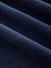 Navy Blue Bandeau Shirred Body Midi Dress - Image 2 of 3