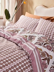 Multi 200HTC Percale Autumn Floral Decorator Duvet Cover and Pillowcase Set - Image 4 of 7