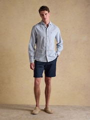 Joules Navy Classic Fit Chino Shorts Chino Shorts - Image 3 of 7