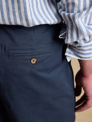 Joules Navy Classic Fit Chino Shorts Chino Shorts - Image 6 of 7