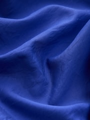 Cobalt Blue Puff Sleeve Midi Dress - Image 7 of 9