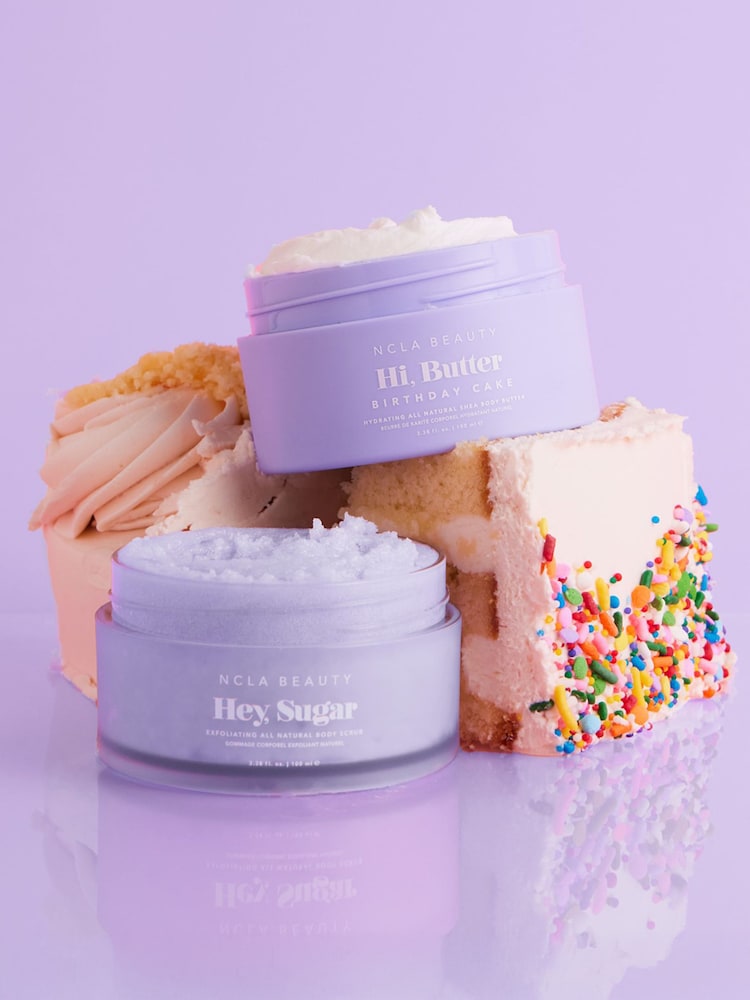 NCLA Beauty All Natural Birthday Cake Body Scrub and Body Butter Set - Image 3 of 3 NCLA Beauty All Natural Birthday Cake Body Scrub and Body Butter Set - Image 3 of 3