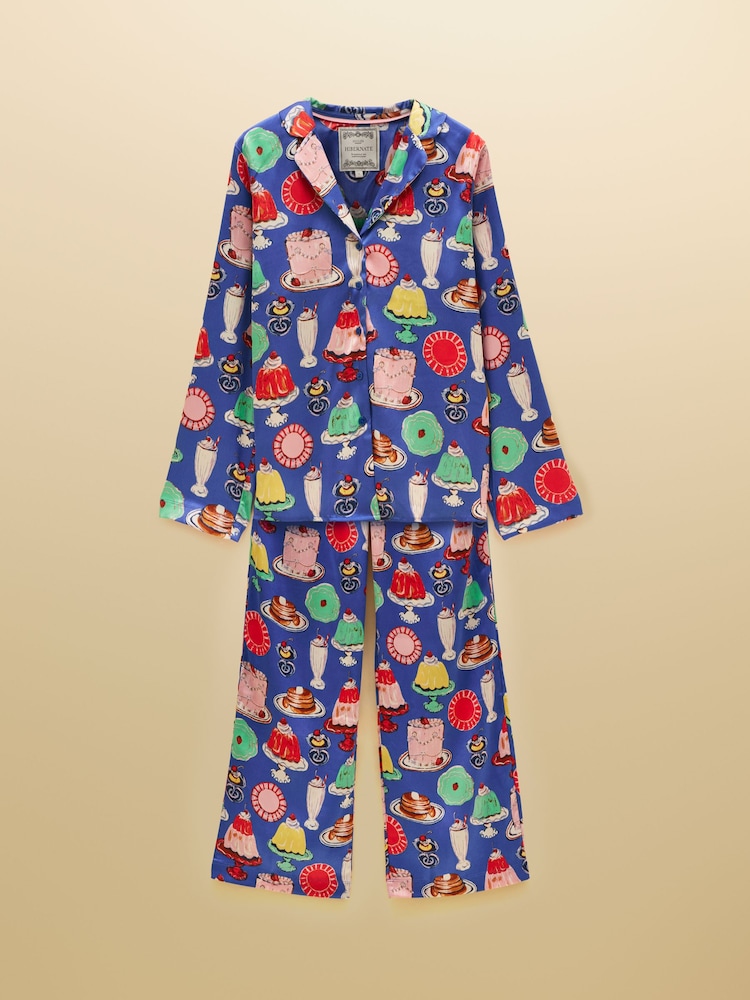 Bonnie Satin Long Sleeve Pyjama Set - 圖片 6/6