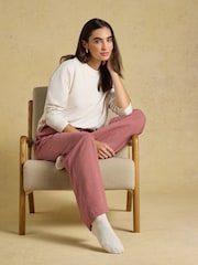 Cream Cotton Long Sleeve Pyjama Top - Image 3 of 7
