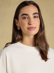 Cream Cotton Long Sleeve Pyjama Top - Image 5 of 7