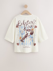 Cream Lobster Short Pyjamas Set - Image 2 of 4