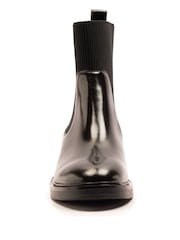 Off The Hook Black Brook Chelsea Ankle Boots With Elastic Side Panels - Image 3 of 6