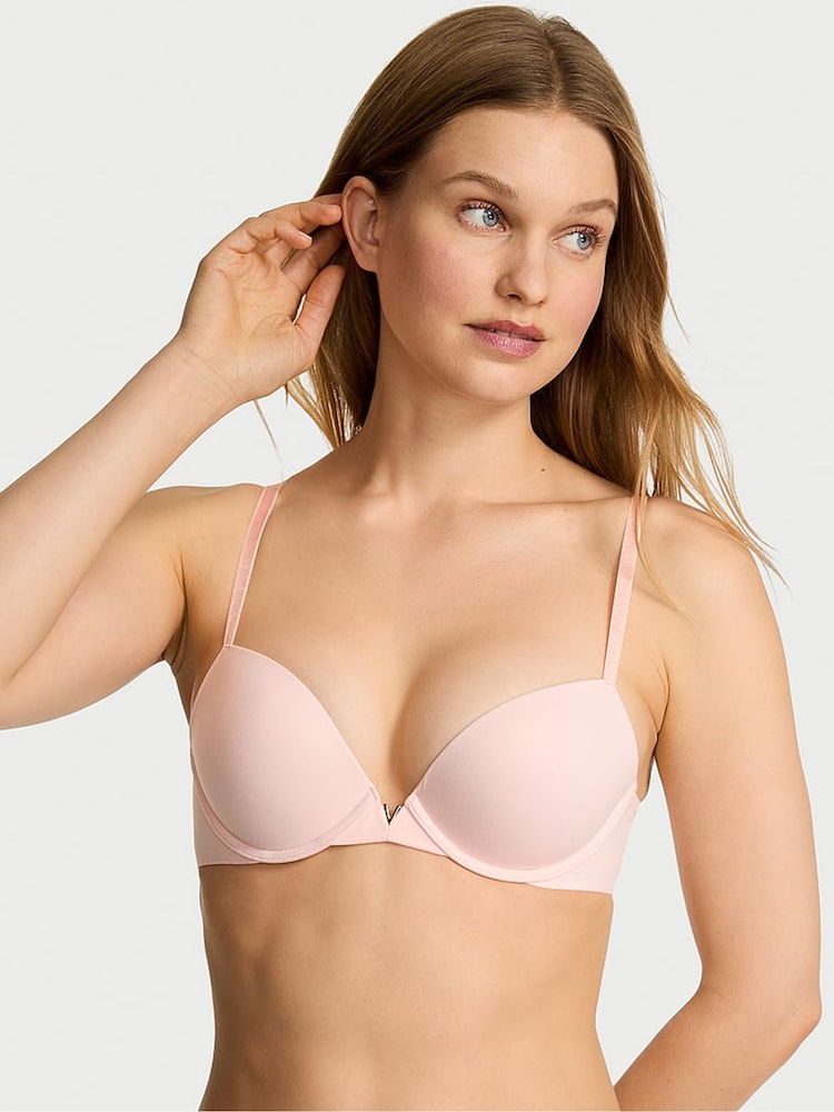 Victoria's Secret Purest Pink Push Up Bra - Image 1 of 2