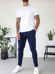 CAPO Blue SMART Trousers - Image 3 of 6