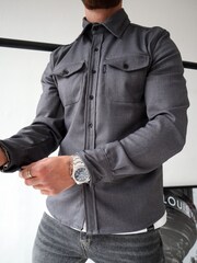 Cinza - CAPO Overshirt - Imagem 5 de 5