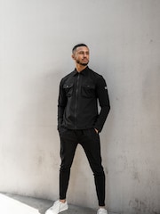 CAPO Black Button Jacket - Image 1 of 5