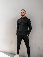 CAPO Black Button Jacket - Image 2 of 5