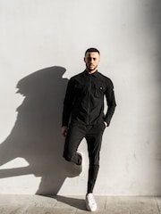 CAPO Black Button Jacket - Image 3 of 5