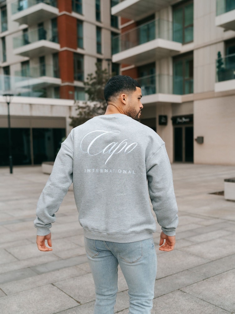 CAPO Grey International Sweat Top - Image 2 of 6