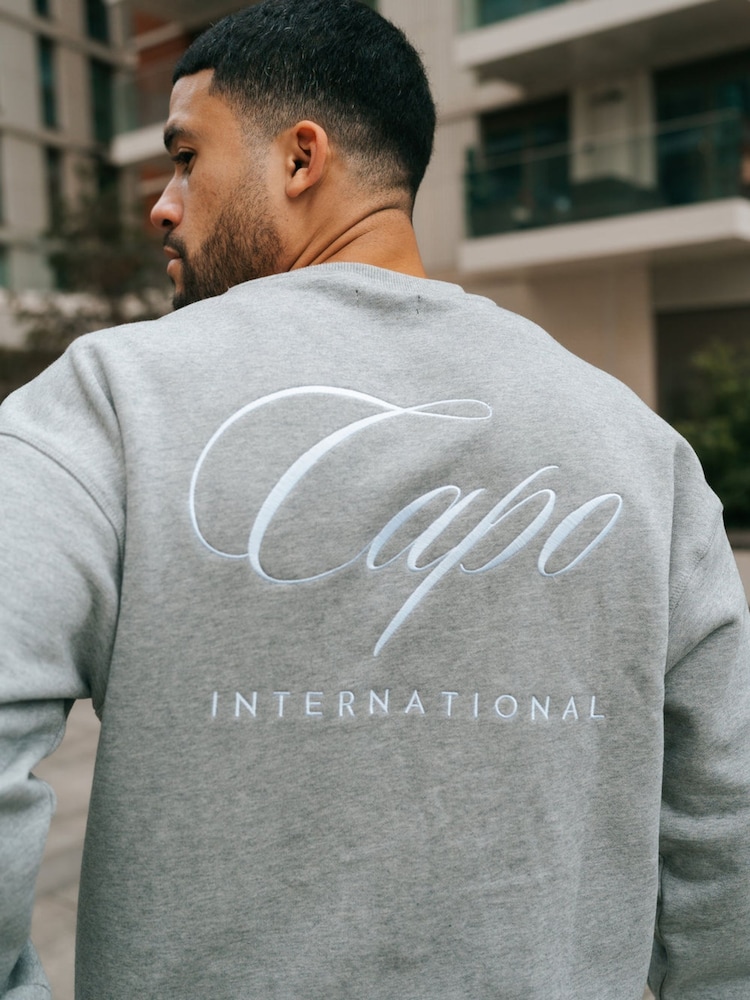 CAPO Grey International Sweat Top - Image 6 of 6