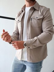 Natural - CAPO Overshirt - Imagem 1 de 6