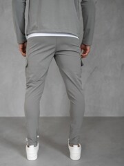 CAPO Grey Utility Cargo Joggers - Image 4 of 4