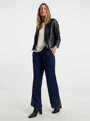 JD Williams Gold Sequin Cap Sleeve Vest - Image 1 of 4