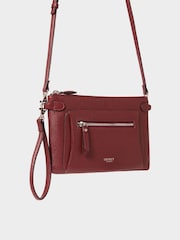Živo rdeča - Usnjena torbica za čez telo Osprey London The Ruby - Slika 2 iz 5