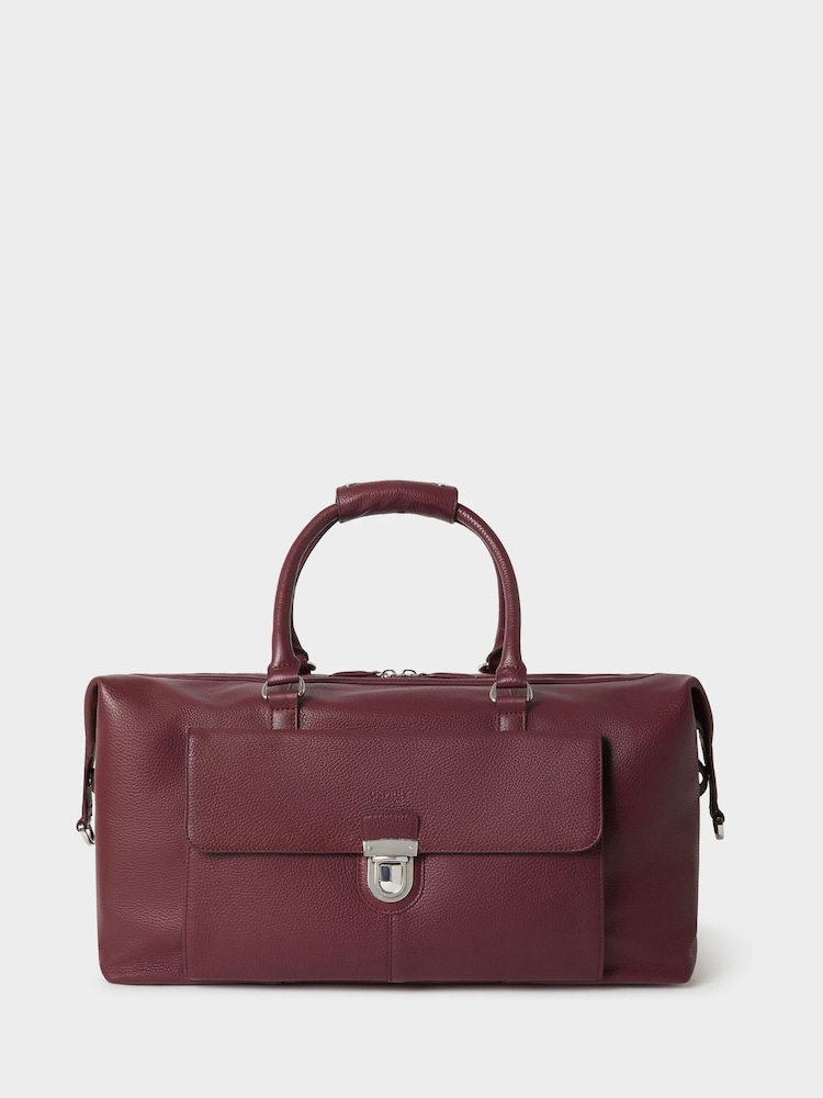 Osprey London The Forest Leather Weekender Bag - Image 1 of 6 Osprey London The Forest Leather Weekender Bag - Image 1 of 6