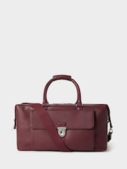 Rojo - Osprey London The Forest Leather Weekender Bag - Imagen 2 de 6